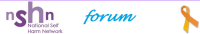National Self Harm Network Forum logo